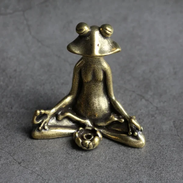 Zen Frog Incense Burner - Image 2